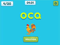 Vocabulaire et orthographe, jeu de lettres en ligne