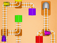 Labyrinthe ferroviaire, jeu d'observation en ligne