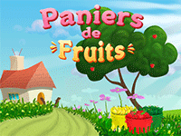 Panier de fruits, jeu amusant en ligne